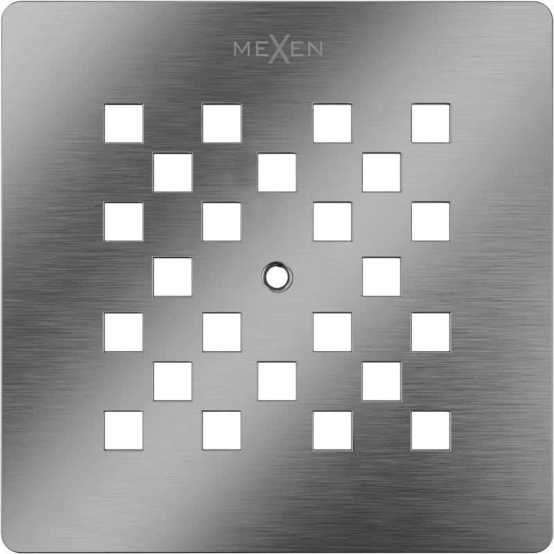 Mexen Stone+ Abdeckung für Duschwanne, gebürstet Kanonengrau - 44910066