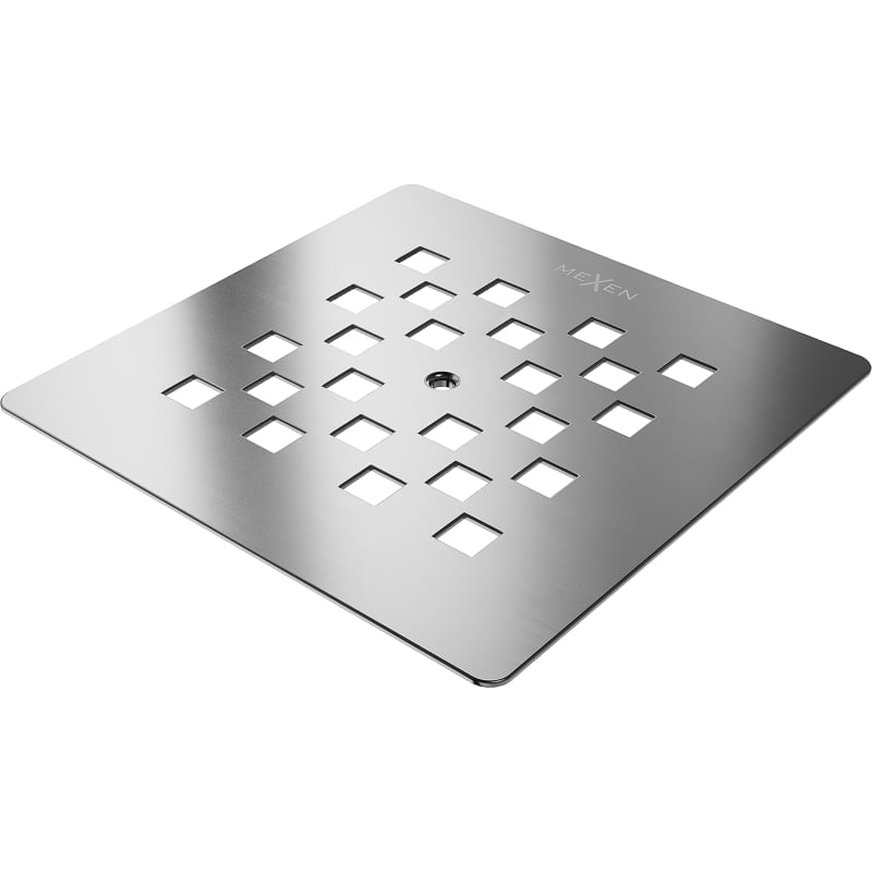Mexen Stone+ Abdeckung für Duschwanne, gebürstet Kanonengrau - 44910066