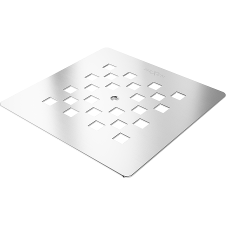 Mexen Stone+ Abdeckung für Duschwanne, inox - 44910001