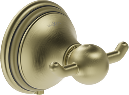 Mexen Lusso doppelter Handtuchhaken, antike Bronze - 70A16812-30