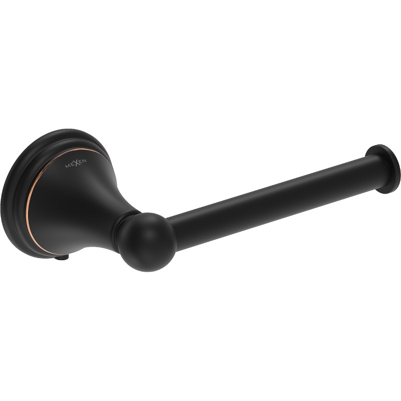 Mexen Lusso Toilettenpapierhalter, antik schwarz - 70A16825-79