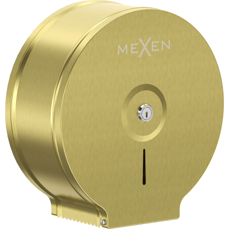 Mexen Spira-U Toilettenpapierhalter, gebürstetes Gold - 70K540-55