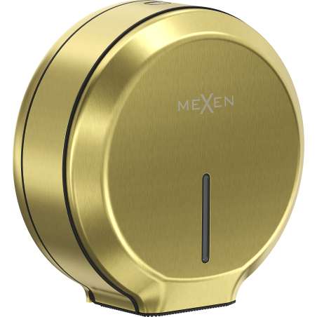 Mexen Spira-E Toilettenpapierhalter, gebürstet gold - 70K520-55