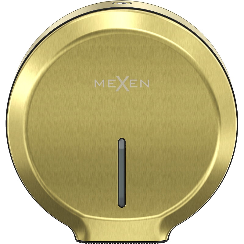 Mexen Spira-E Toilettenpapierhalter, gebürstet gold - 70K520-55