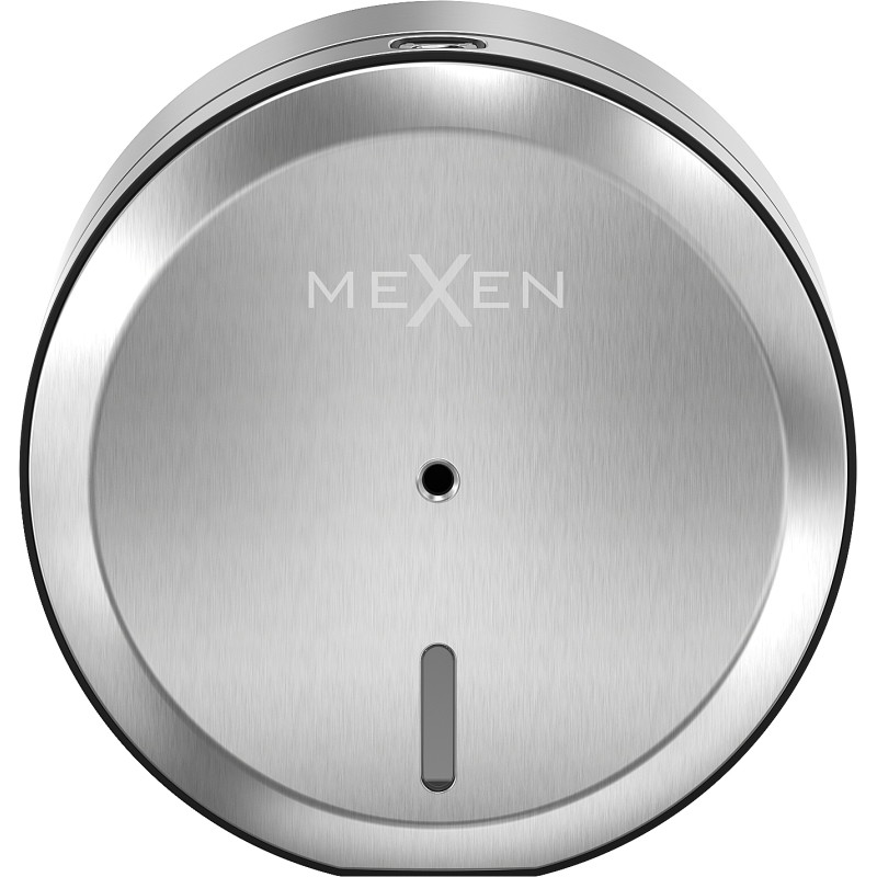 Mexen Spira-R Behälter für Toilettenpapier zur zentralen Dosierung, Inox - 70K500-01