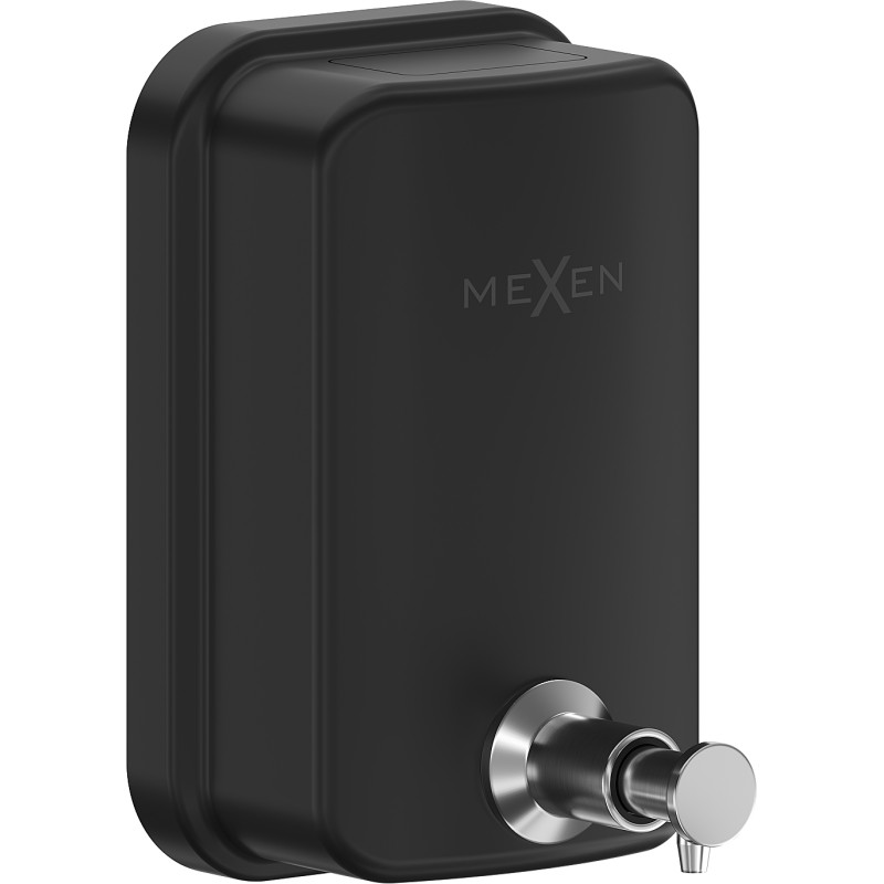 Mexen Purio-U Seifenspender für Flüssigseife 500 ml, Schwarz Matt - 70K630-70