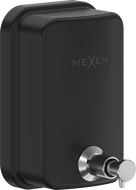 Mexen Purio-U Seifenspender für Flüssigseife 500 ml, Schwarz Matt - 70K630-70