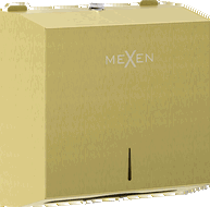 Mexen Verno-L Papierhandtuchspender, gold gebürstet - 70K410-55