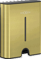 Mexen Verno-C Papierhandtuchspender, gebürstetes Gold - 70K400-55