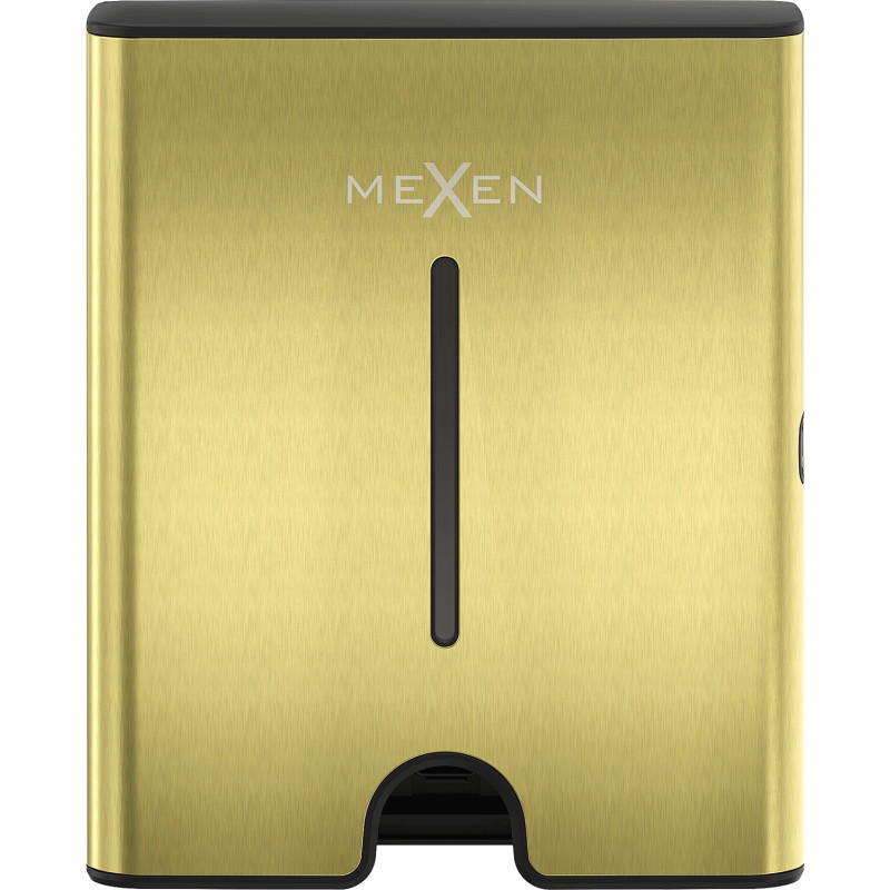 Mexen Verno-C Papierhandtuchspender, gebürstetes Gold - 70K400-55