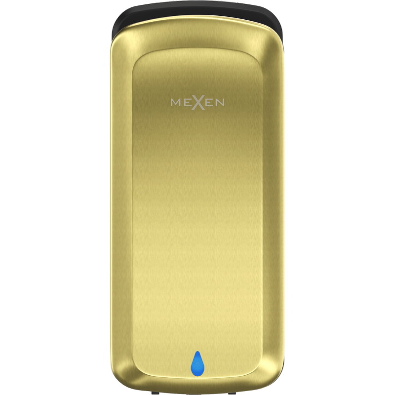 Mexen Ventaro-Pro Taschen-Handtrockner, 1650 W, gebürstetes Gold - 70K020-55
