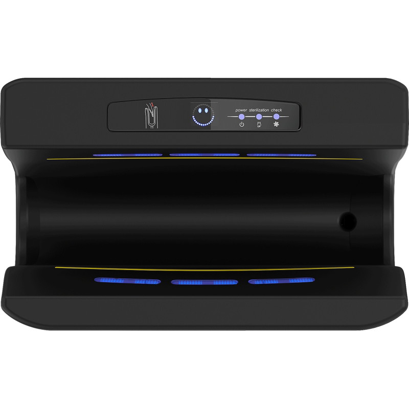 Mexen Ventaro-Max Taschendüsen-Händetrockner, 1650 W, schwarz matt - 70K022-70
