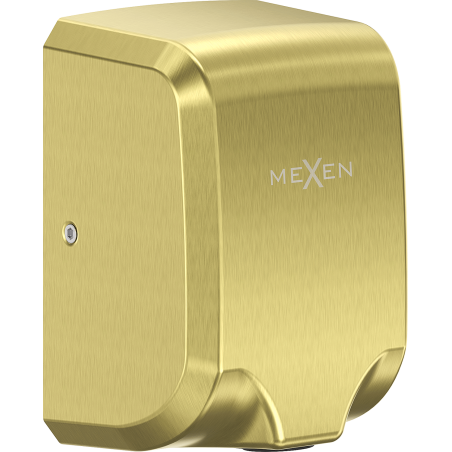 Mexen Ventaro-Uh Handtrockner, 1350 W, gebürstetes Gold - 70K032-55