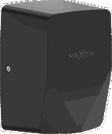 Mexen Ventaro-Mh Händetrockner, 1350 W, Schwarz Matt - 70K052-70