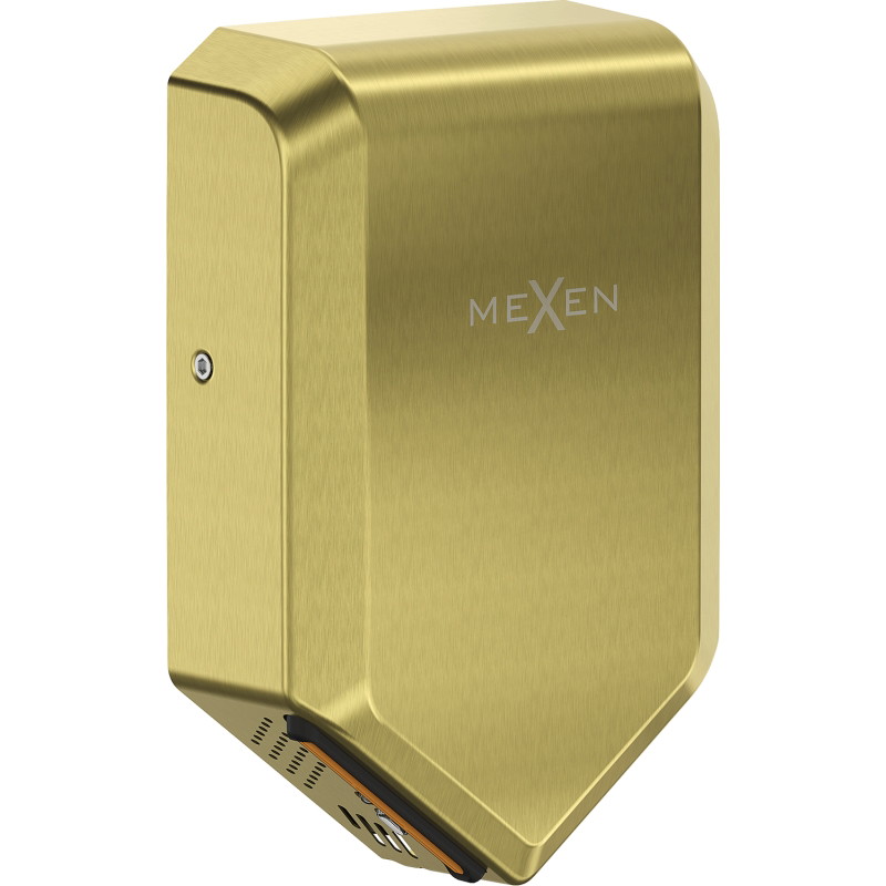 Mexen Ventaro-Yh Slim Handtrockner, 1000 W, gebürstetes Gold - 70K093-55