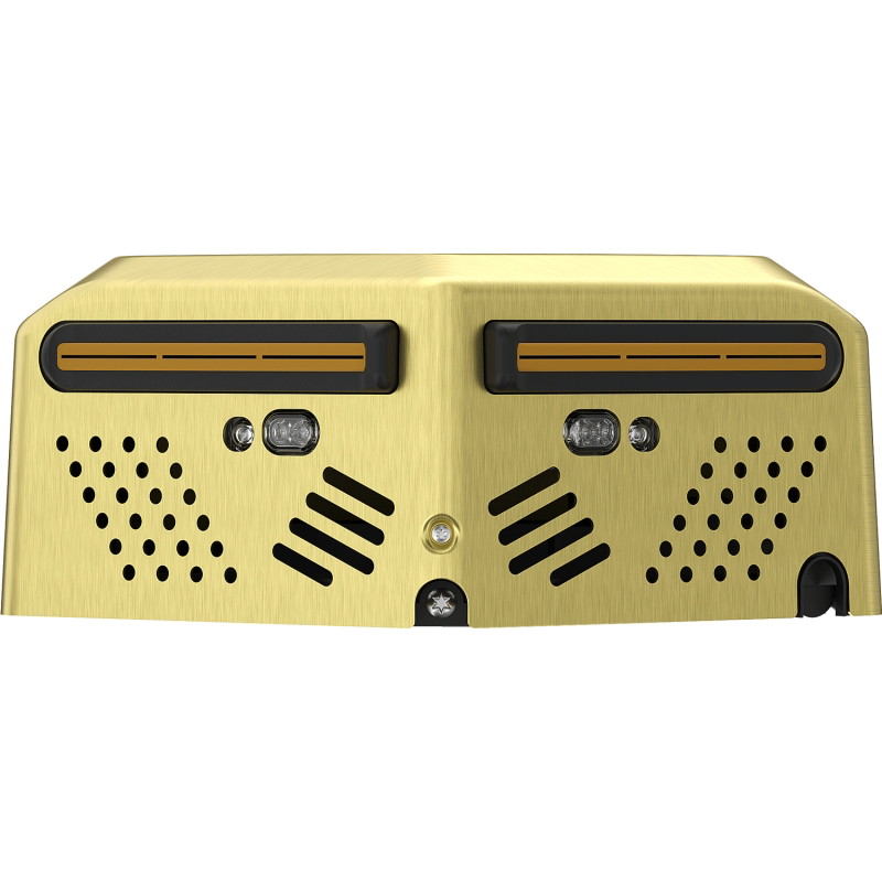Mexen Ventaro-Yh Slim Handtrockner, 1000 W, gebürstetes Gold - 70K093-55