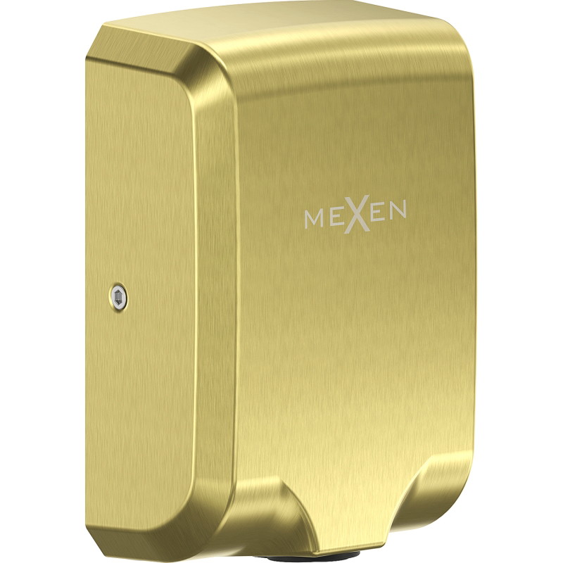 Mexen Ventaro-Uh Slim Händetrockner, 700 W, gebürstetes Gold - 70K033-55