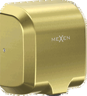 Mexen Ventaro-U Händetrockner, 1800 W, gebürstetes Gold - 70K030-55