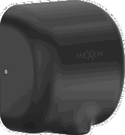 Mexen Ventaro-Q Händetrockner, 1800 W, schwarz matt - 70K060-70