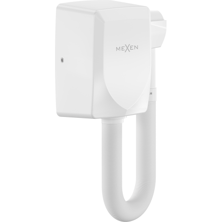 Mexen Aquis-S Pool-Haartrockner mit Schlauch, 1000 W, weiß - 70K200-20