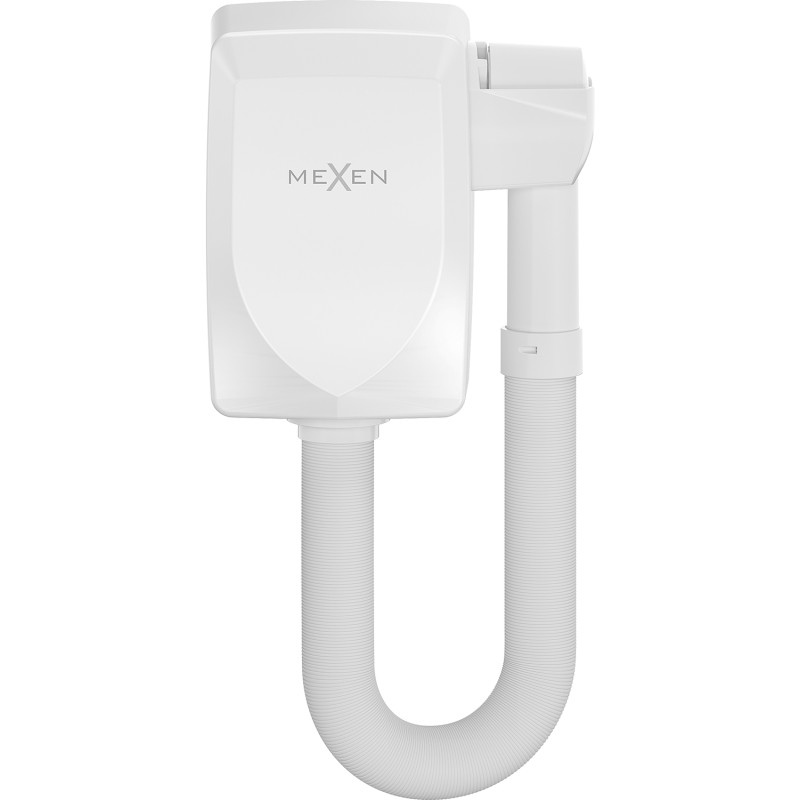 Mexen Aquis-S Pool-Haartrockner mit Schlauch, 1000 W, weiß - 70K200-20