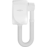 Mexen Aquis-S Pool-Haartrockner mit Schlauch, 1000 W, weiß - 70K200-20