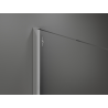 Mexen Kioto Duschwand Walk-in 140 x 200 cm, ombre schwarz 8 mm, chrom - 800-140-101-01-76
