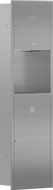 Mexen Linox eingelassener Papierhandtuchspender mit Papierkorb, Inox - 70K003-01 - 70K002-01