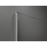 Mexen Kioto Duschwand Walk-in 110 x 200 cm, weißes Ombre 8 mm, Chrom - 800-110-101-01-86