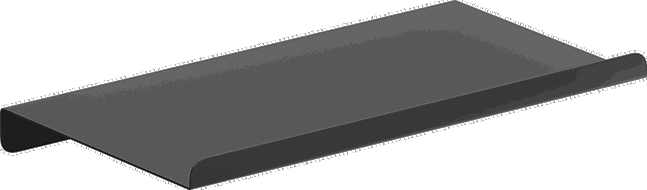 Mexen Telvo  Telefonhalter, schwarz matt - 70K900-70