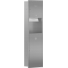 Mexen Linox eingelassener Papierhandtuchspender mit Papierkorb, Inox - 70K003-01 - 70K002-01