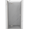Mexen Mist-H linke schwenkbare Duschtür 95 cm, transparent, gebürsteter Nickel - 8A5-095-000-97-00-L