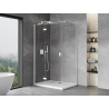 Mexen Mist-H T Duschecke klappbar links 115 x 95 cm, transparent, weiß - 8A5T-115-095-20-00-L