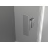 Mexen Mist-H T Duschkabine rechts öffnend 115 x 120 cm, transparent, gebürstet Gun Gray - 8A5T-115-120-66-00-P