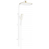 Mexen Q49 Duschsäule, weiß/gold - 798494995-25