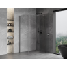 Mexen Mist-H T rechtsschwenkende Duschkabine 90 x 80 cm, transparent, Gun Metal - 8A5T-090-080-95-00-P