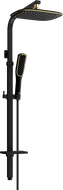 Mexen Q49 Duschsäule, Schwarz/Gold - 798494995-75