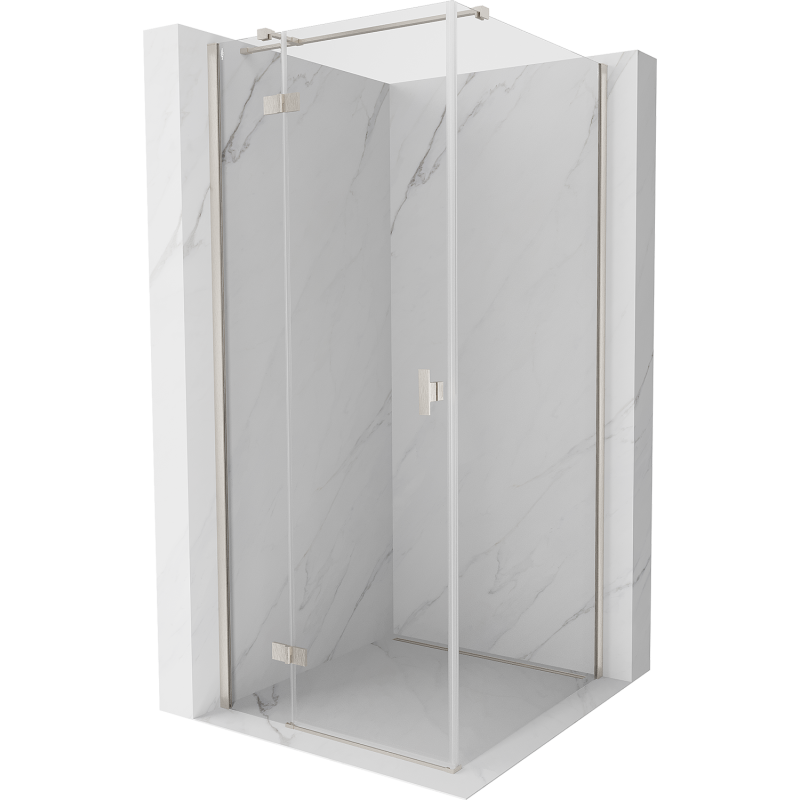 Mexen Mist-H T Duschkabine links öffnend 70 x 70 cm, transparent, Chrom - 8A5T-070-070-01-00-L