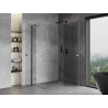 Mexen Mist-H Duo Duschkabine klappbar rechts 110 x 115 cm, transparent, Gunmetal - 8A5-110L-115P-95-00