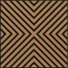 Mexen Linea 01 Akustik-Wandpaneel 60 x 60 cm (4 Stk.), Filz 9 mm, technisches Furnier, Eiche Classic - S110-60607-01-041