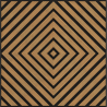 Mexen Linea 03 Akustik-Wandpaneel 60 x 60 cm (4Stk.), Filz 9 mm, technisches Furnier, Eiche Classic - S110-60607-03-041
