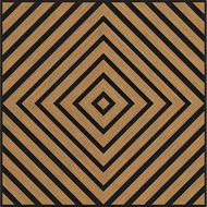 Mexen Linea 03 Akustik-Wandpaneel 60 x 60 cm (4Stk.), Filz 9 mm, technisches Furnier, Eiche Classic - S110-60607-03-041