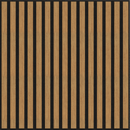 Mexen Linea 15 akustische Wandpaneele 60 x 60 cm (4 Stück), Filz 9 mm, technisches Furnier, Eiche Classic - S110-60607-15-041