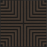 Mexen Linea 02 Akustik-Wandpaneel 60 x 60 cm (4 Stk.), Filz 9 mm, technisches Furnier, Mocca-Eiche - S110-60607-02-045