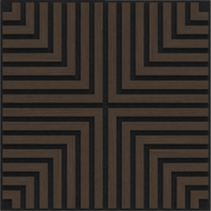 Mexen Linea 02 Akustik-Wandpaneel 60 x 60 cm (4 Stk.), Filz 9 mm, technisches Furnier, Mocca-Eiche - S110-60607-02-045
