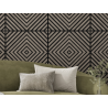 Mexen Linea 03 Akustik-Wandpaneel 60 x 60 cm (4 Stk.), Filz 9 mm, technisches Furnier, Graue Eiche - S110-60607-03-043