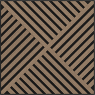 Mexen Linea 08 Akustik-Wandpaneel 60 x 60 cm (4 Stk.), Filz 9 mm, technisches Furnier, Hell Nussbaum - S110-60607-08-047