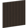 Mexen Linea 15 Akustik-Wandpaneel 60 x 60 cm (4St.), Filz 9 mm, technisches Furnier, Eiche Mocca - S110-60607-15-045