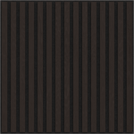 Mexen Linea 15 akustisches Wandpaneel 60 x 60 cm (4 Stk.), Filz 9 mm, technisches Furnier, Schwarze Eiche - S110-60607-15-046