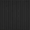 Mexen Linea 15 Akustik-Wandpaneel 60 x 60 cm (4 Stk.), Filz 9 mm, technisches Furnier, Schwarz Matt - S110-60607-15-053